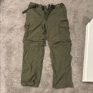 Olive Green Men's Cargo Pants